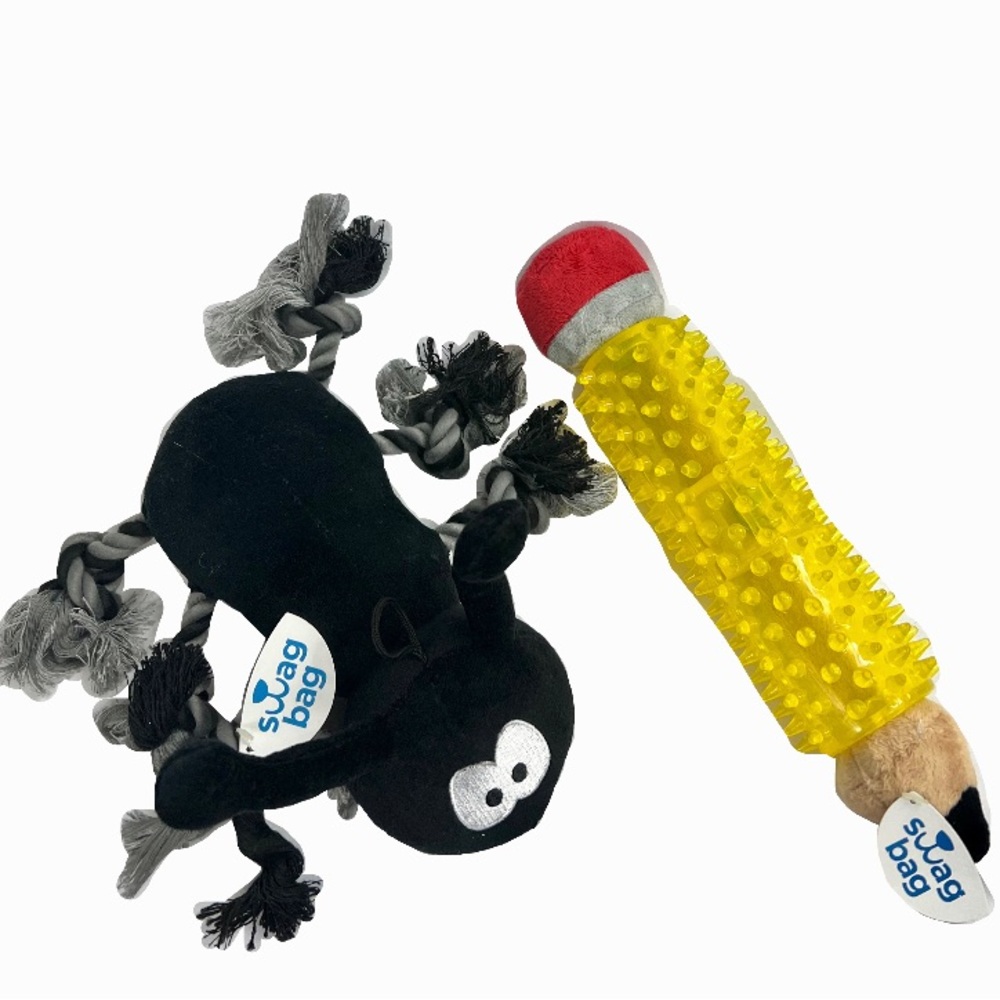 NWT ant and pencil dog toy pack